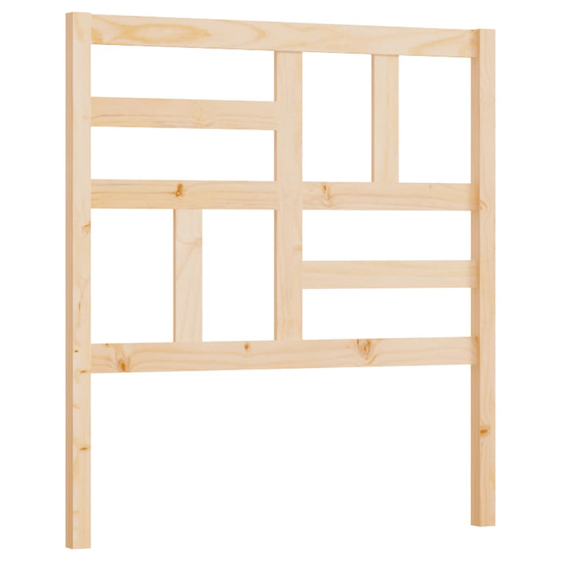 vidaXL tömör fenyőfa ágyfejtámla 81x4x104 cm