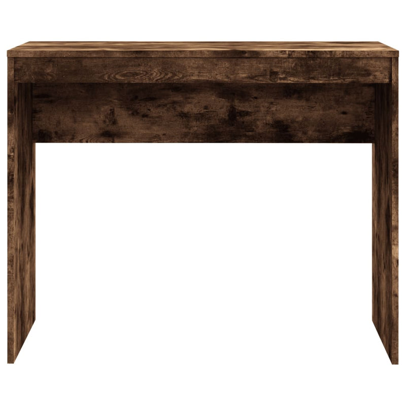 vidaXL füstös tölgy színű szerelt fa íróasztal 90 x 40 x 72 cm