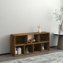 vidaXL füstös tölgy színű könyvszekrény 50 x 25 x 106 cm