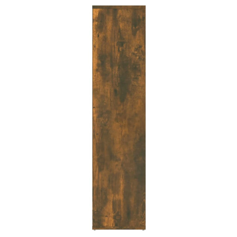 vidaXL füstös tölgy színű könyvszekrény 50 x 25 x 106 cm