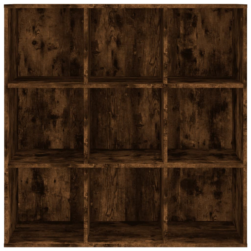 vidaXL füstölt tölgy színű könyvszekrény 98 x 29 x 97,5 cm