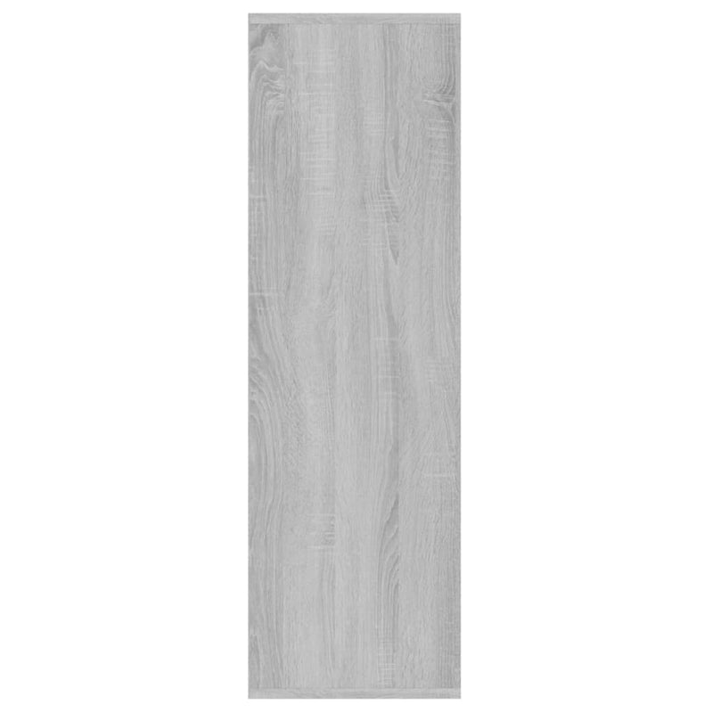 vidaXL szürke sonoma színű könyvszekrény 98 x 29 x 97,5 cm