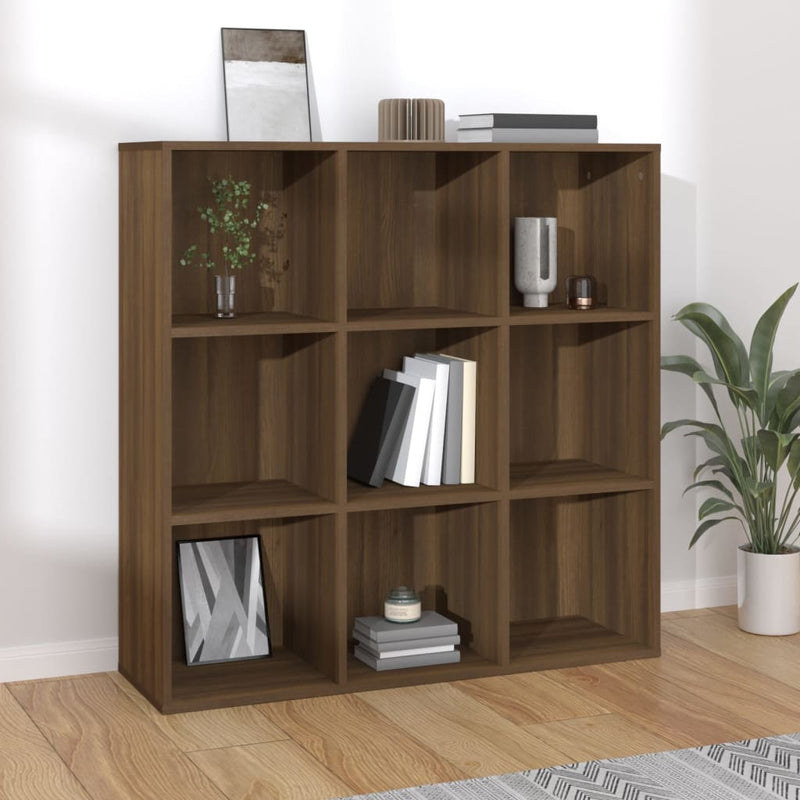 vidaXL barna tölgy színű könyvszekrény 98 x 29 x 97,5 cm