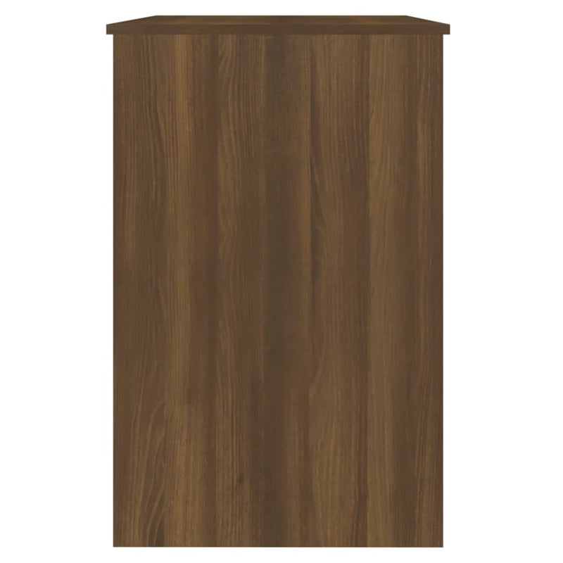 vidaXL barna tölgy színű szerelt fa íróasztal 100 x 50 x 76 cm