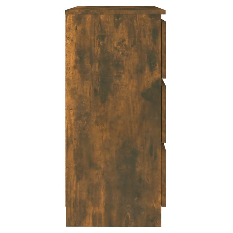vidaXL füstös tölgy színű szerelt fa tálalószekrény 60 x 35 x 76 cm