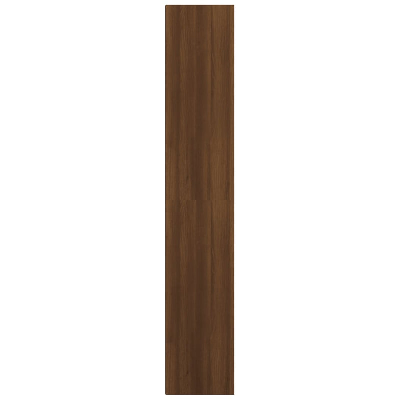 vidaXL barna tölgy színű szerelt fa könyvszekrény 36 x 30 x 171 cm