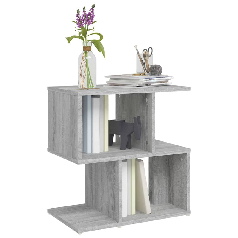 vidaXL 2 db szürke sonoma színű fa éjjeliszekrény 50 x 30 x 51,5 cm