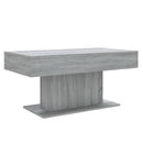 vidaXL szürke sonoma színű szerelt fa dohányzóasztal 96x50x45 cm