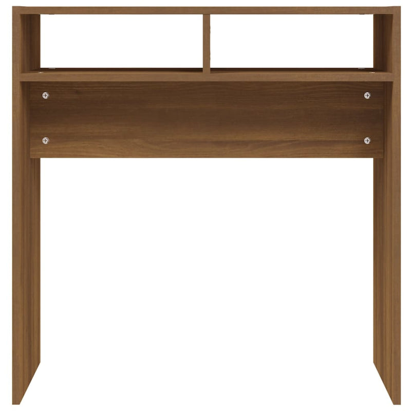 vidaXL barna tölgyszínű szerelt fa tálalóasztal 78 x 30 x 80 cm