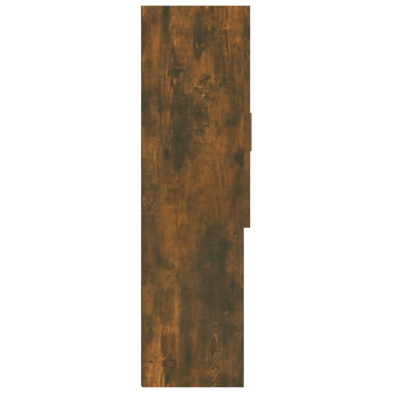 vidaXL füstös tölgyszínű mosógépszekrény 70,5 x 25,5 x 90 cm