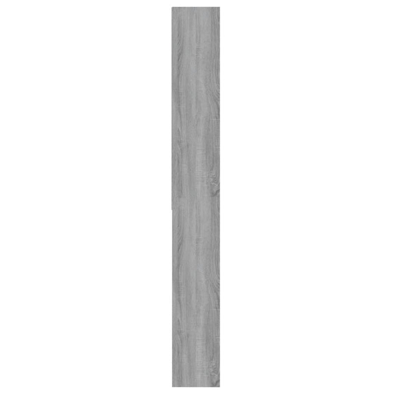 vidaXL szürke sonoma színű mosógépszekrény 64 x 24 x 190 cm