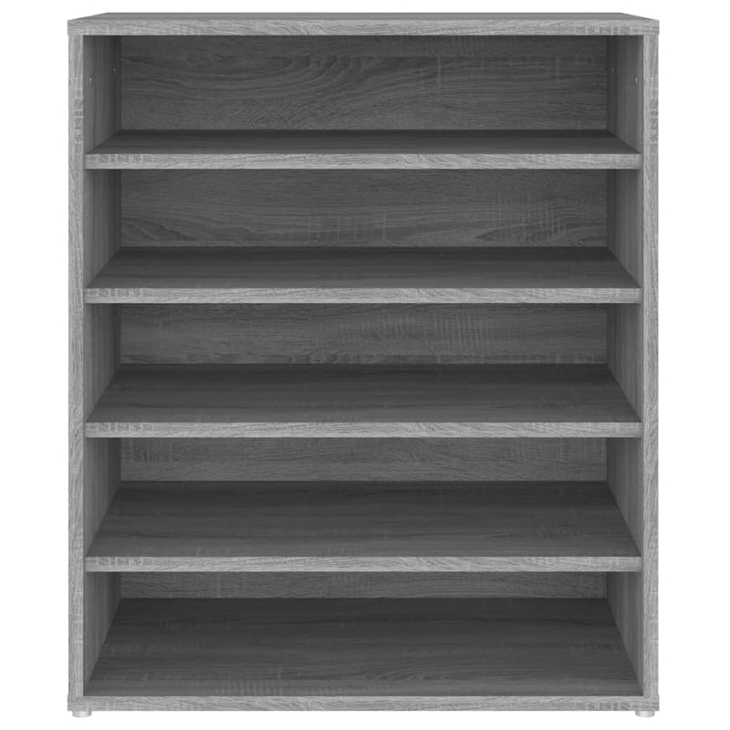 vidaXL szürke sonoma színű szerelt fa cipősszekrény 60 x 35 x 70 cm