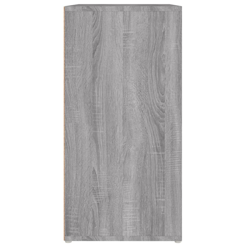 vidaXL szürke sonoma színű szerelt fa cipősszekrény 60 x 35 x 70 cm