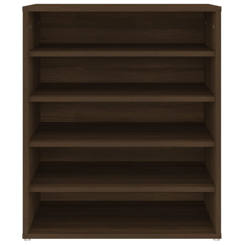 vidaXL barna tölgyszínű szerelt fa cipősszekrény 60 x 35 x 70 cm