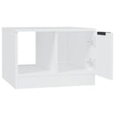 vidaXL fehér szerelt fa dohányzóasztal 50 x 50 x 36 cm