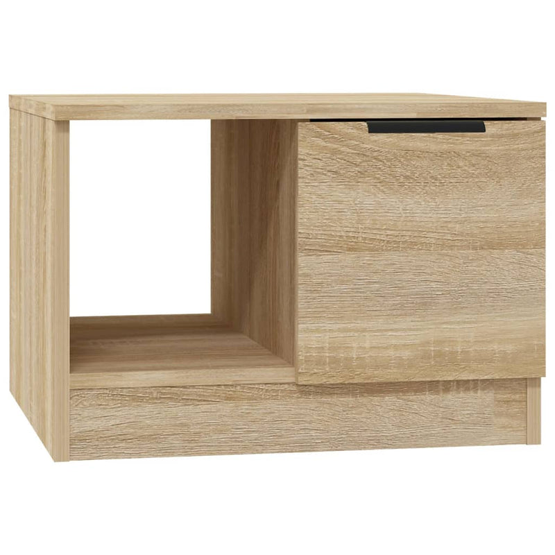 vidaXL sonoma tölgy színű szerelt fa dohányzóasztal 50 x 50 x 36 cm