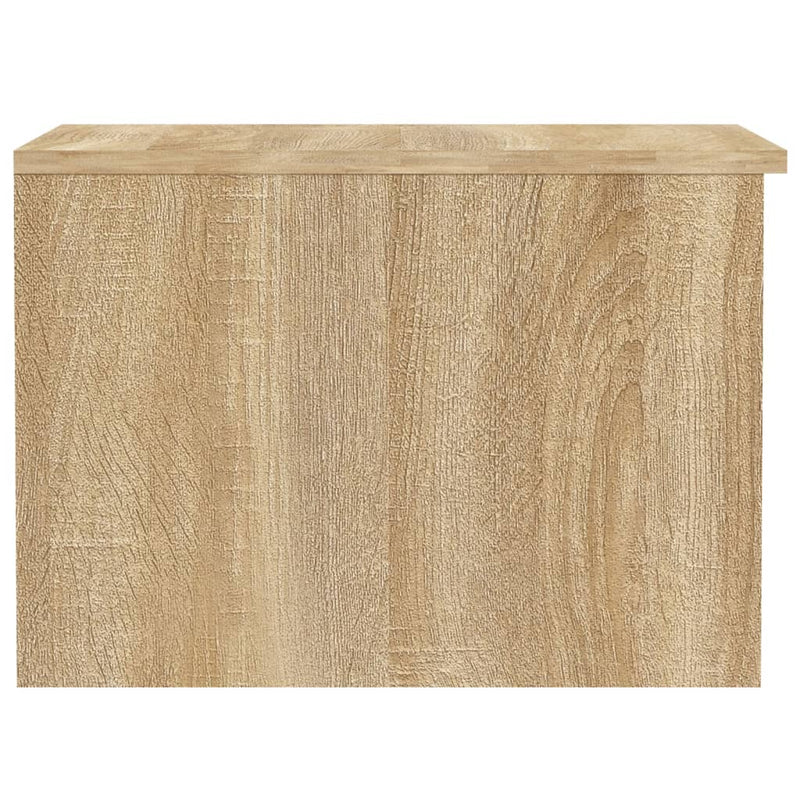 vidaXL sonoma tölgy színű szerelt fa dohányzóasztal 50 x 50 x 36 cm