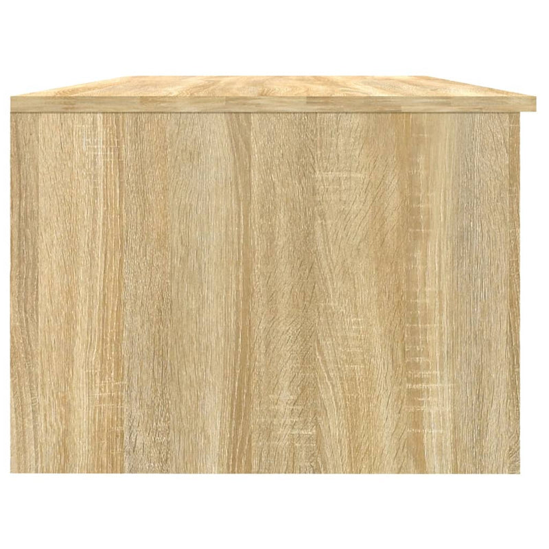 vidaXL sonoma tölgy színű szerelt fa dohányzóasztal 102 x 50 x 36 cm