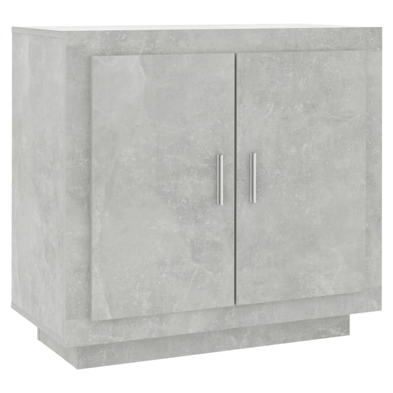 vidaXL betonszürke szerelt fa tálalóasztal 80 x 40 x 75 cm