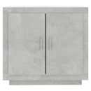 vidaXL betonszürke szerelt fa tálalóasztal 80 x 40 x 75 cm