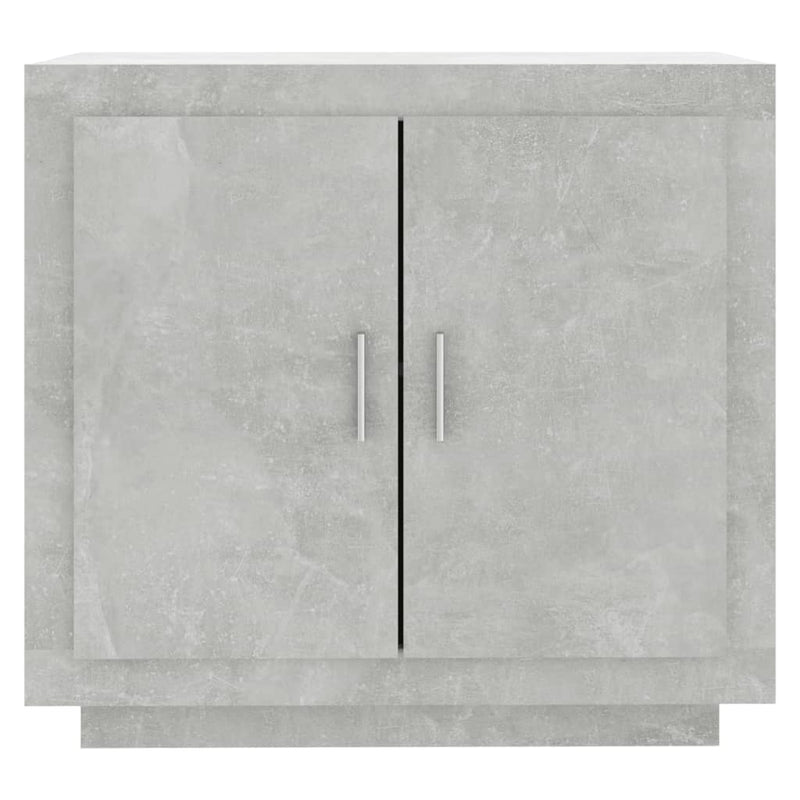 vidaXL betonszürke szerelt fa tálalóasztal 80 x 40 x 75 cm