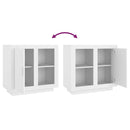 vidaXL fehér tálalószekrény 80 x 40 x 75 cm