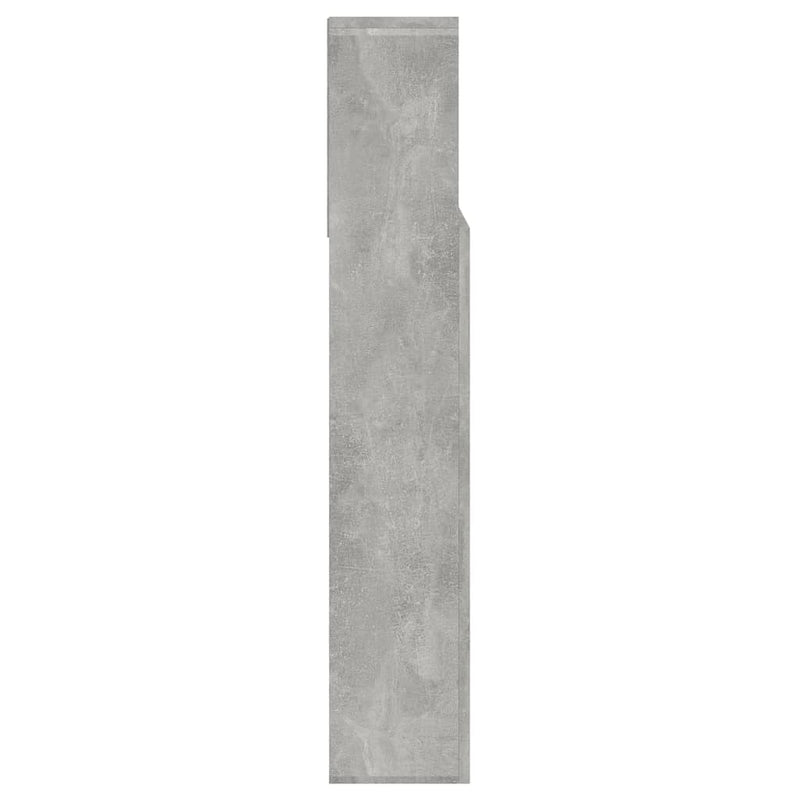 vidaXL betonszürke áthidaló szekrény 140 x 19 x 103,5 cm
