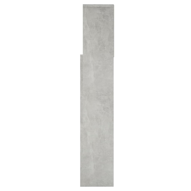 vidaXL betonszürke áthidaló szekrény 160 x 19 x 103,5 cm
