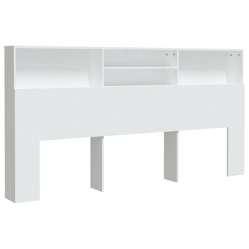 vidaXL fehér áthidaló szekrény 200 x 19 x 103,5 cm