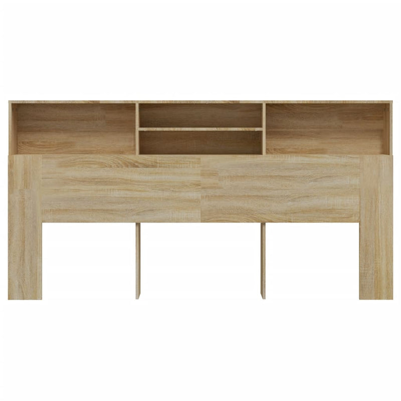 vidaXL sonoma-tölgyszínű áthidaló szekrény 200 x 19 x 103,5 cm
