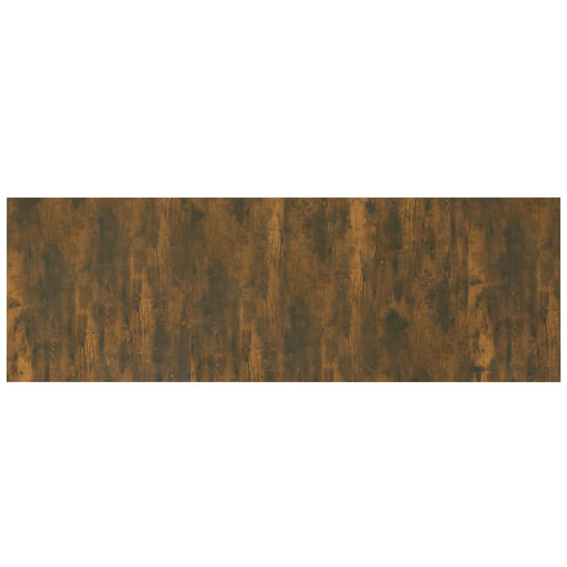 vidaXL füstös tölgy színű szerelt fali fejtámla 240 x 1,5 x 80 cm