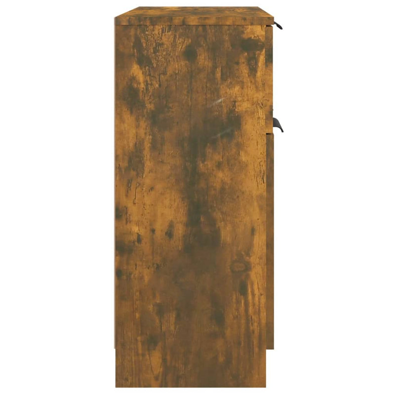 vidaXL füstös tölgy színű szerelt fa tálalószekrény 60 x 30 x 70 cm