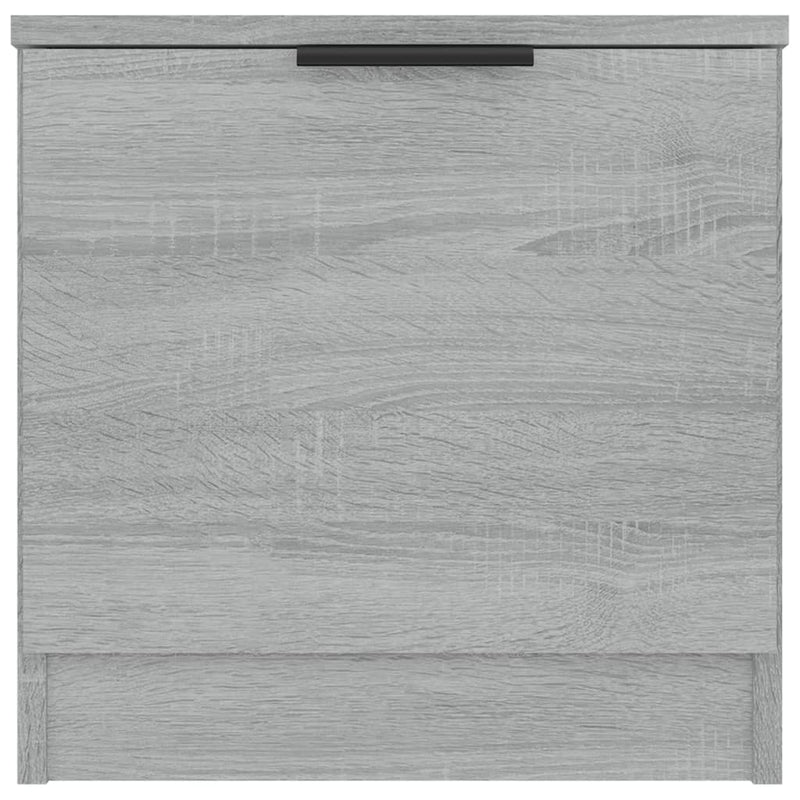 vidaXL 2 db szürke sonoma színű éjjeliszekrény 40 x 39 x 40 cm
