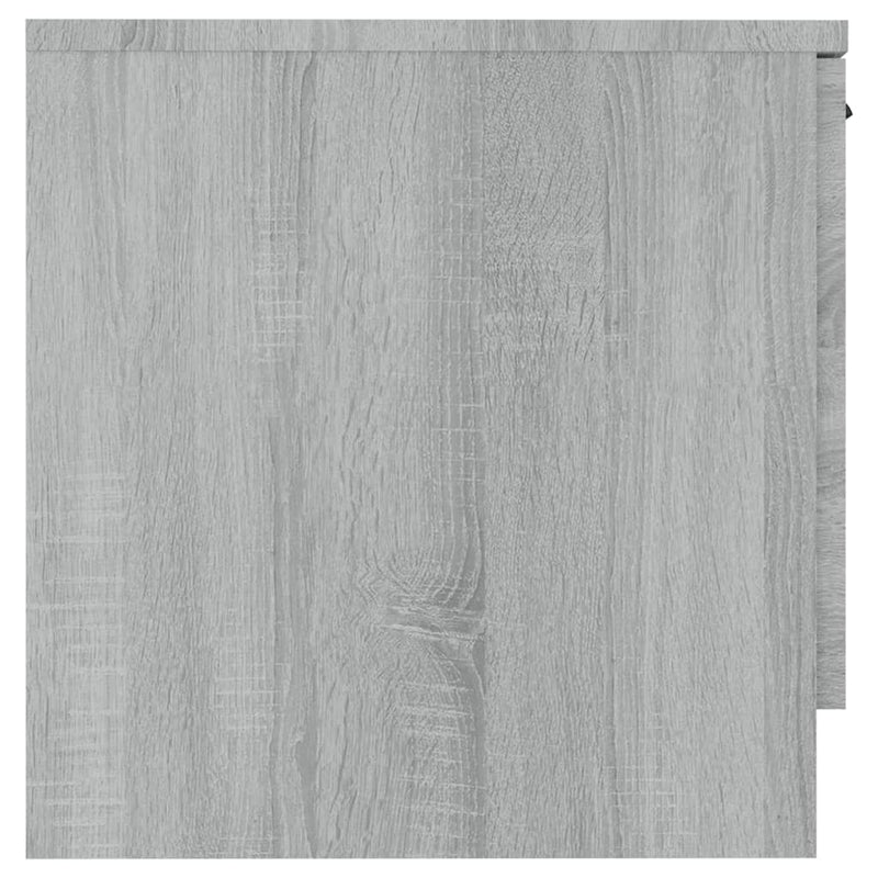 vidaXL 2 db szürke sonoma színű éjjeliszekrény 40 x 39 x 40 cm