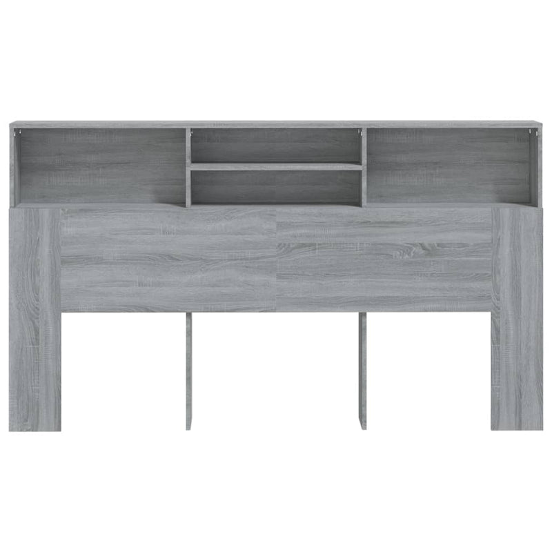 vidaXL szürke sonoma színű áthidalószekrény 180 x 19 x 103,5 cm