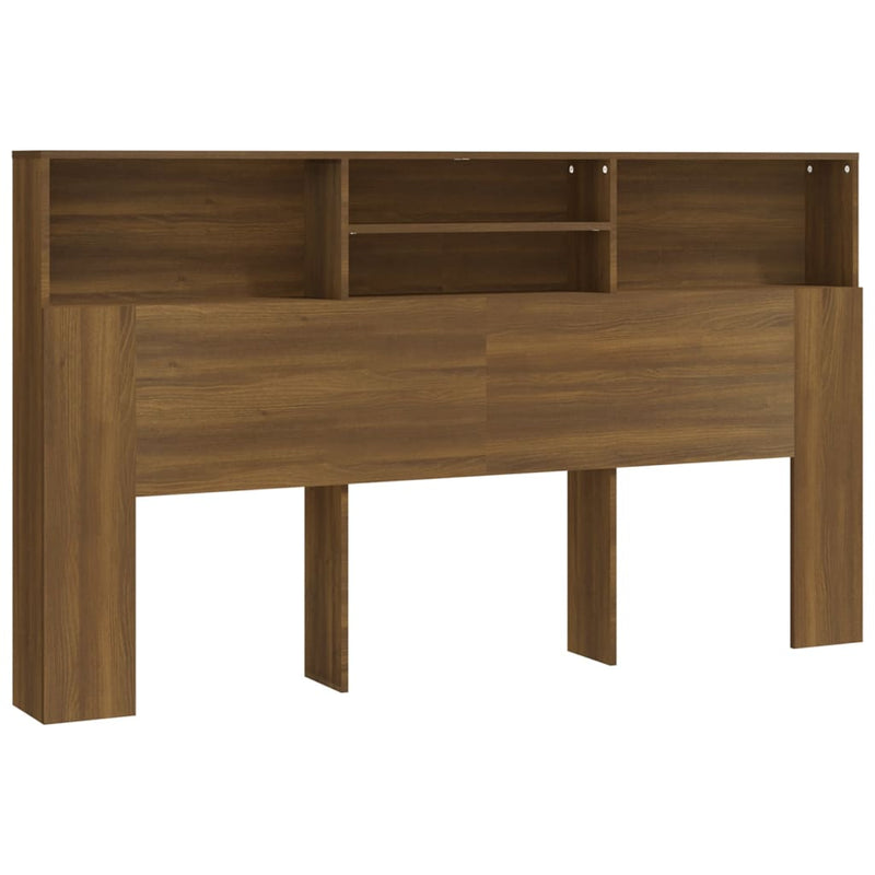 vidaXL barna tölgy színű áthidalószekrény 180 x 19 x 103,5 cm