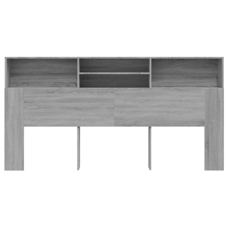 vidaXL szürke sonoma áthidaló szekrény 200x19x103,5 cm