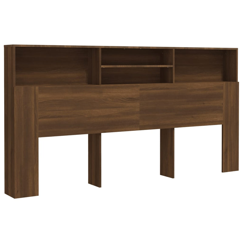 vidaXL barna tölgy áthidaló szekrény 200 x 19 x 103,5 cm