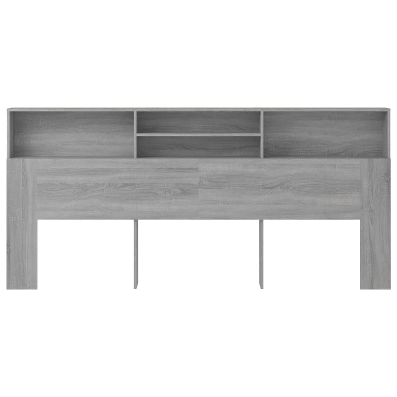 vidaXL szürke sonoma áthidaló szekrény 220x19x103,5 cm