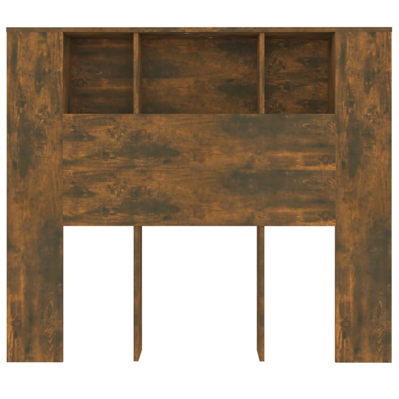 vidaXL füstös tölgy színű áthidalószekrény 120 x 18,5 x 102,5 cm