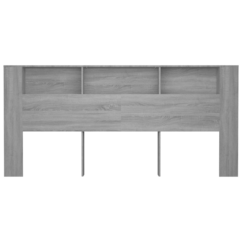 vidaXL szürke sonoma áthidaló szekrény 220x18,5x104,5 cm