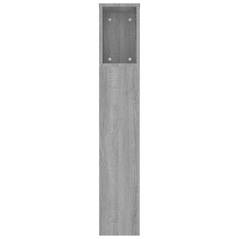 vidaXL szürke sonoma áthidaló szekrény 220x18,5x104,5 cm
