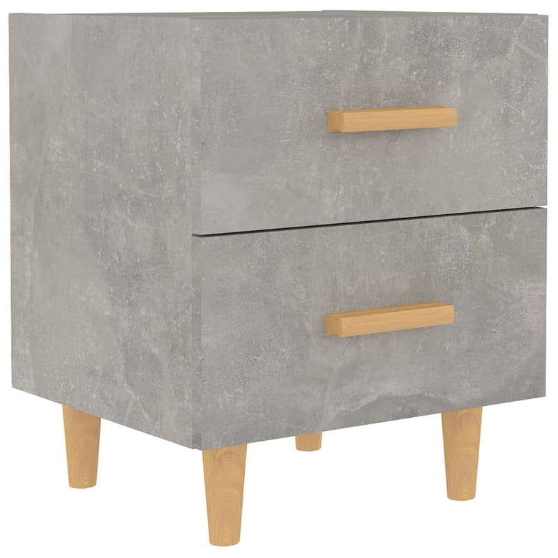 vidaXL betonszürke éjjeliszekrény 40 x 35 x 47,5 cm