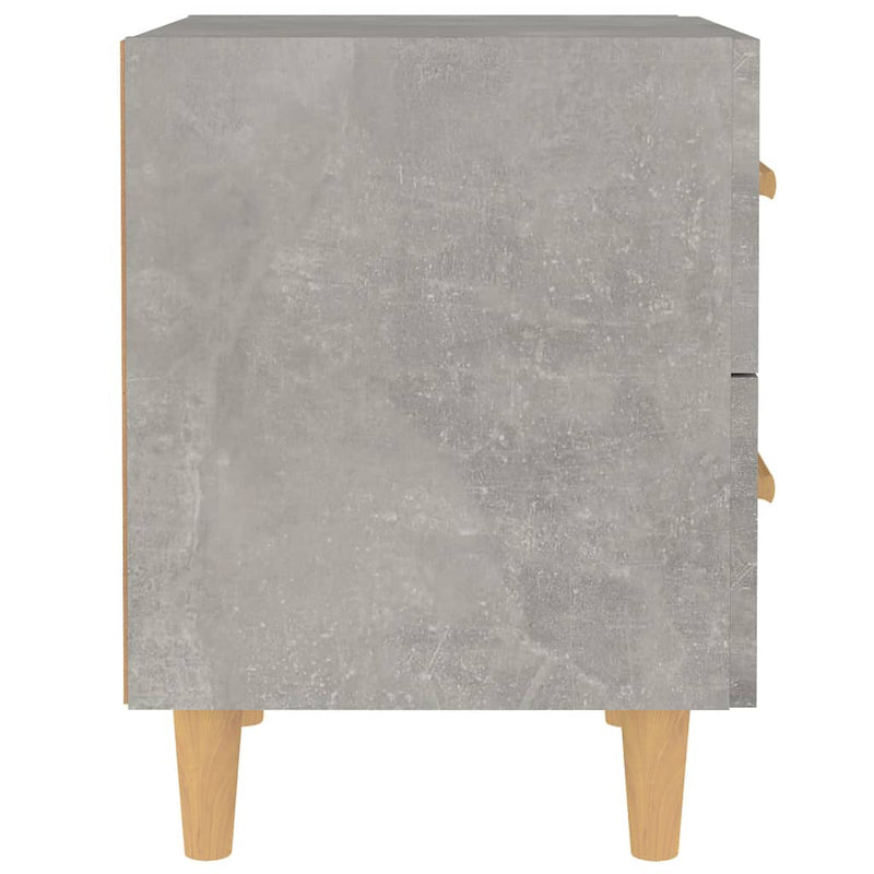 vidaXL betonszürke éjjeliszekrény 40 x 35 x 47,5 cm
