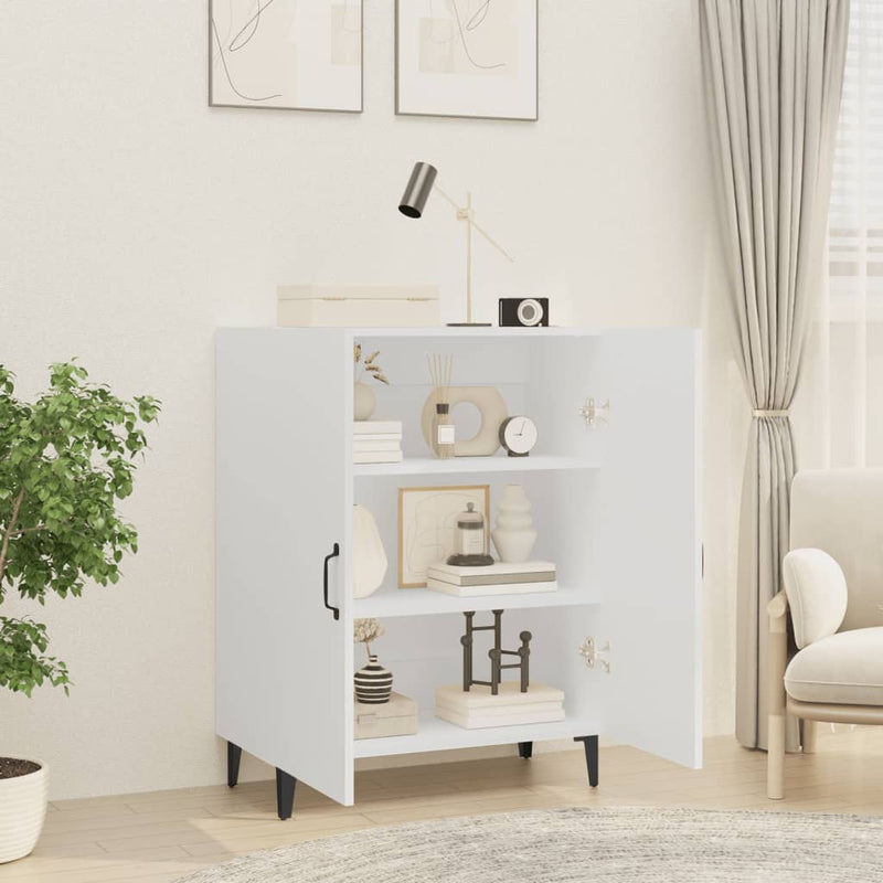 vidaXL fehér szerelt fa tálalóasztal 70 x 34 x 90 cm