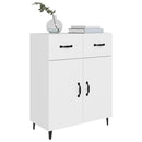 vidaXL fehér szerelt fa tálalószekrény 69,5 x 34 x 90 cm