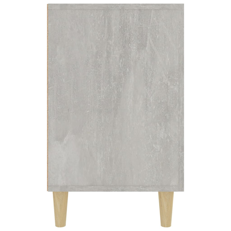 vidaXL betonszürke szerelt fa tálalószekrény 100 x 36 x 60 cm