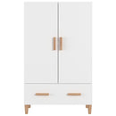 vidaXL fehér szerelt fa magasszekrény 70 x 31 x 115 cm