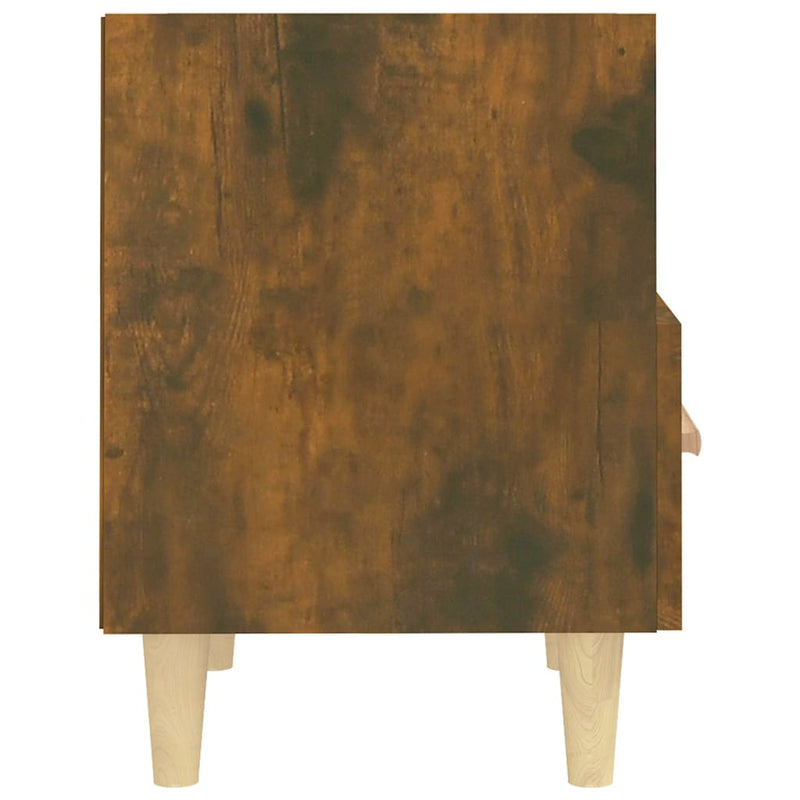vidaXL 2 db füstös tölgy színű éjjeliszekrény 40x35x47 cm