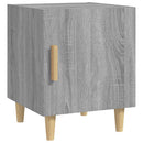 vidaXL szürke sonoma színű szerelt fa éjjeliszekrény